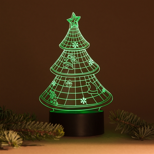 3D LED Night light Christmas Tree